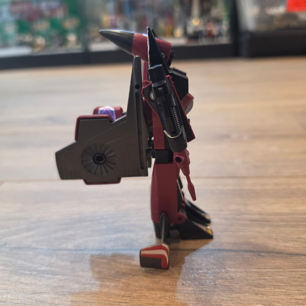 TRANSFORMERS G1 Vintage Action Figure - THRUST Decepticon Jet Original Near Complete Loose 1980s