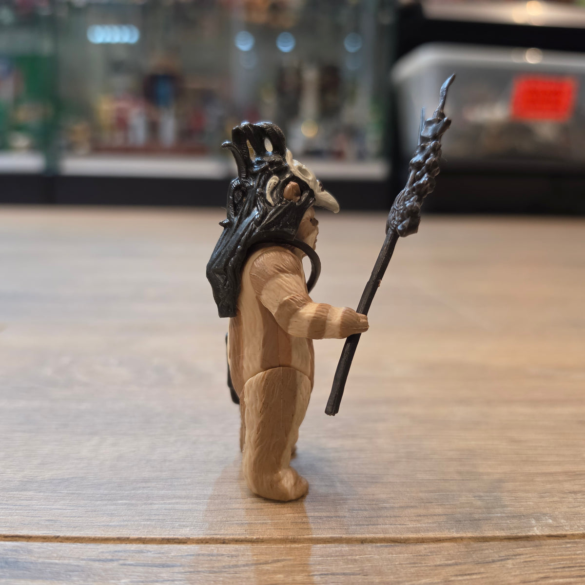 STAR WARS Vintage Action Figure - LOGRAY (Ewok Medicine Man) Original Loose 1980s